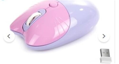 Ndneed sevimli Kedi Kablosuz Mor Bluetooth Mouse - NDNEED