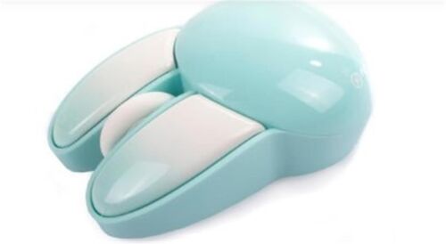 Ndneed sevimli Tavşan Kablosuz Mavi Bluetooth Mouse - NDNEED