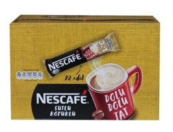 Nestle Nescafe 3ü1 Arada Sütlü Köpüklü 72 Adet 17,4gr 12584220 - 1