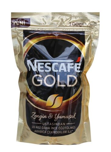 Nestle Nescafe Gold Doy Pack Sgnt 100gr 12561805 - NESTLE