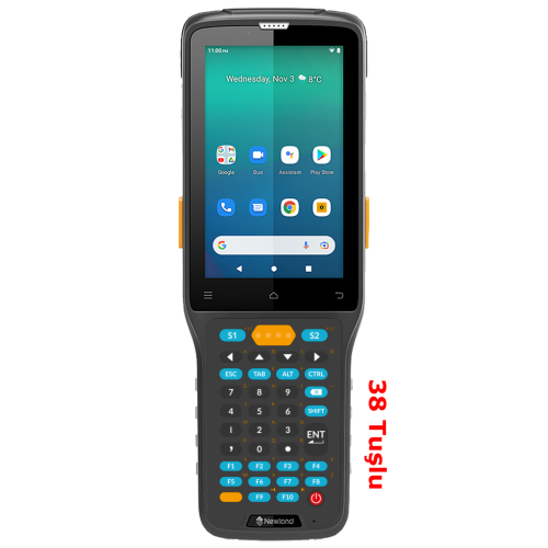 NEWLAND N7-PRO-W4-S3, Cachalot Pro II, Android 11, WiFi, Bluetooth, 4 GB RAM, 64 GB ROM, 2D Karekod, 4" Dokunmatik Ekran, El Terminali - Newland