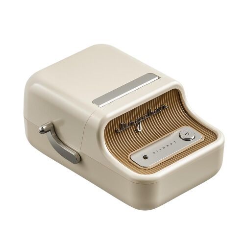 NIIMBOT B21S Cream Termal Taşınabilir Bluetooth Etiket Yazıcısı - 1