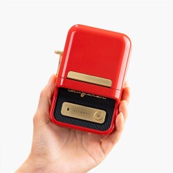 NIIMBOT B21S Red Termal Taşınabilir Bluetooth Etiket Yazıcısı - 2