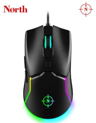 North Combat RGB Kablolu Oyuncu Mouse - NORTH (1)