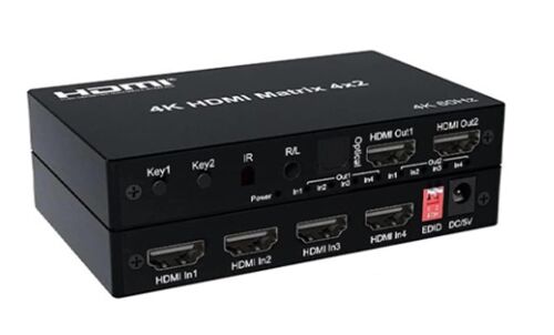 Nova HDMI 4×2 Matrix Switch - 1