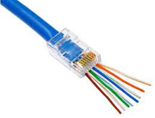 Nova RJ45 Cat6 Açık Uçlu 100lü Paket Konnektör Delikli - NOVA