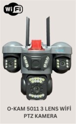 OKam O-Kam 5011 3 Lens Wifi PTZ Kamera - 1