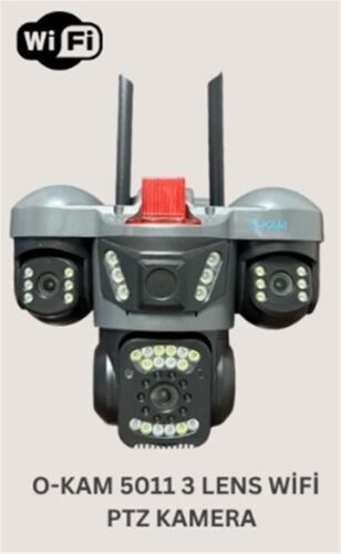 OKam O-Kam 5011 3 Lens Wifi PTZ Kamera - O-KAM
