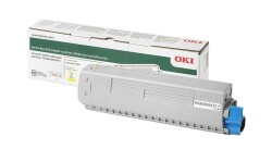 OKI 47095701 TONER-Y-C824-C834-C844-5K SARI TONER 5000 SAYFA - 1