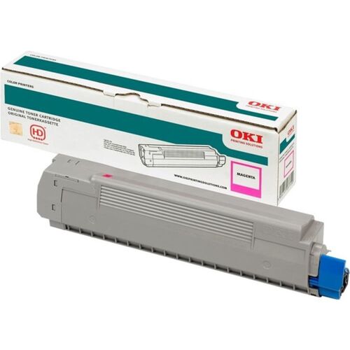 OKI 45862815 KIRMIZI TONER-M MC873 MC883 10.000 SAYFA - 1