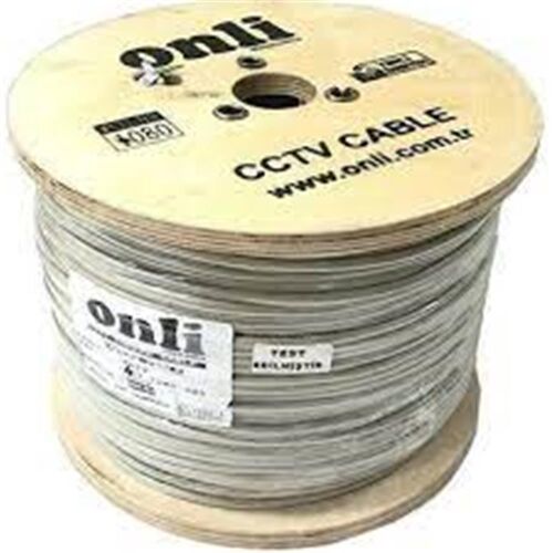 Onli 2+1 1x0,22 mini Coax 2x0,22mm 500 metre CCTV Kamera Kablosu - ONLİ