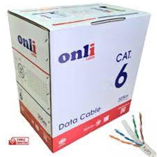 Onli ER-6002 U-UTP 23 AWG CCA CU 305 Metre Cat6 Kablo - 1