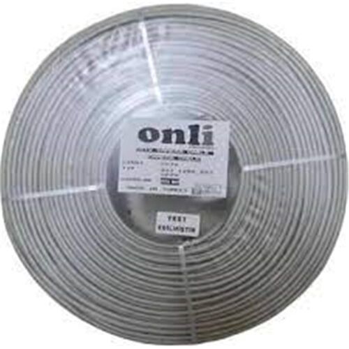 Onli on-4140 4+1 1x0,50 mini Coax 2x0,22mm 100 metre CCA Kamera Kablosu - 1