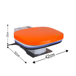 Goldpix Otomatik Düz Isı Transfer Baskı Makinesi - 28x36cm - 8