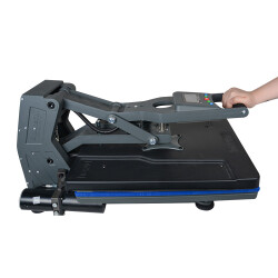 Yarı Otomatik Hidrolik Düz Isı Transfer Baskı Makinesi - 40x50cm - 1