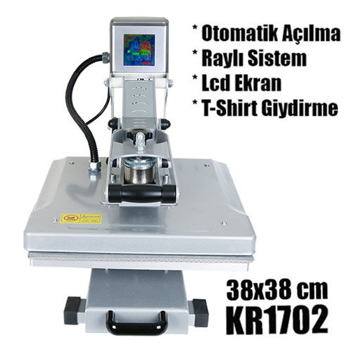 Otomatik Transfer Baskı Presi 38x38 cm - OFİSOMİ-S (1)