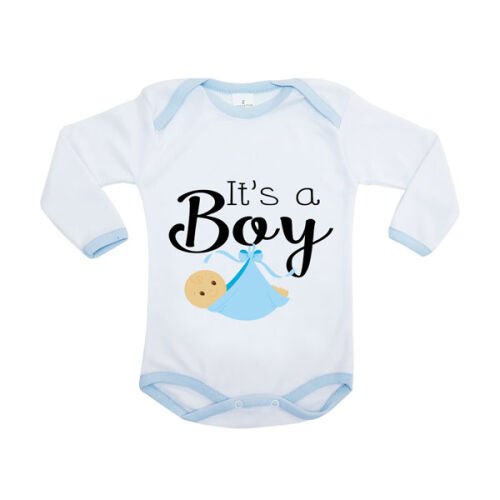 Pamuk Polyester Bebek Zıbını - Mavi Biyeli - OFİSOMİ-S (1)