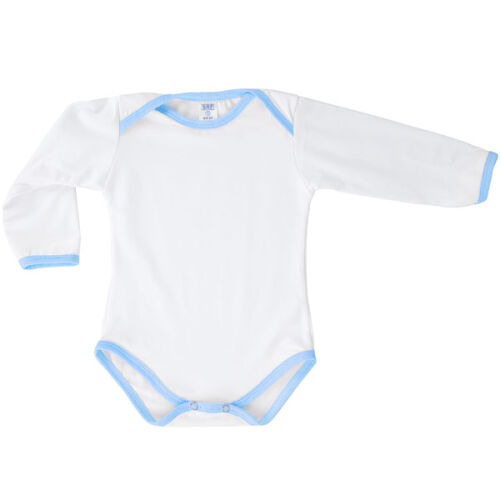 Pamuk Polyester Uzun Kollu Bebek Zıbını (Erkek) - OFİSOMİ