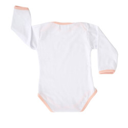 Pamuk Polyester Uzun Kollu Bebek Zıbını (Kız) - 2