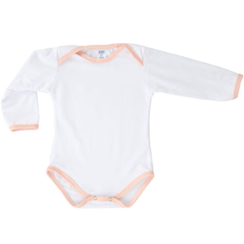 Pamuk Polyester Uzun Kollu Bebek Zıbını (Kız) - OFİSOMİ-S