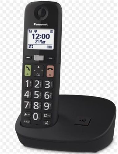 Panasonic KX-TGU110 Siyah Telsiz Dect Telefon - PANASONIC