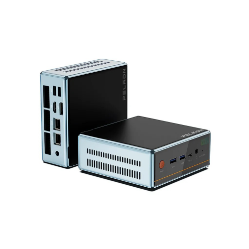 PELADN WO4 Serisi, AMD Ryzen 7 5700U, 16Gb Ram, 512Gb SSD, 1xHDMI, 1xDP, 4xUSB, 1xType-C, 2xLAN, Paylaşımlı Ekran Kartı, Wi-Fi6, Bluetooth 5.2, Windows 11 Pro, MFF MiniPC - Peladn