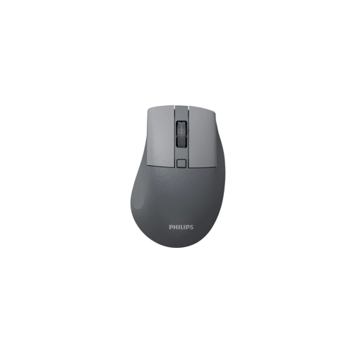 PHILIPS SPK7528G, SESSİZ, Gri, USB Nano 2,4Gh ve Bluetooth Kablosuz, 1600dpi, Optic, 3 Tuşlu Ergonamik Mouse - Philips