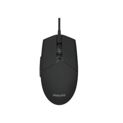 PHILIPS SPK9304B, Siyah, RGB Led Aydınlatma, Kablolu, 6400dpi, GAMING Optik Mouse - 1