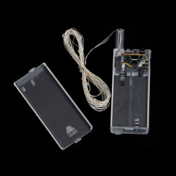 Pilli Beyaz Peri Led - 3 Metre - 3