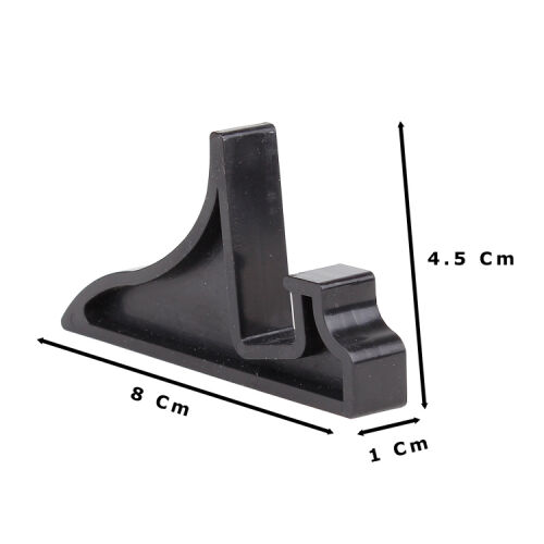 Plastik Enjeksiyon Siyah Teşhir Ayağı - 2