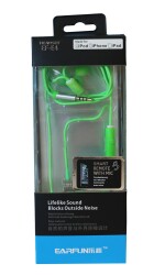 Platoon PL-2384 Kulak İçi Mikrofonlu Kulaklık Yeşil - 1