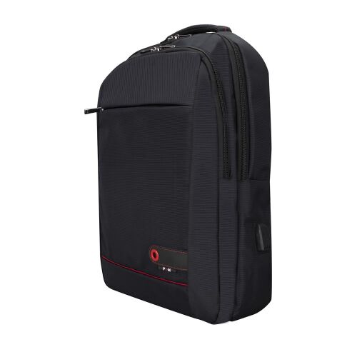 PLM Lucca-Usb-15.6 Siyah Notebook Sırt Çantası - 1