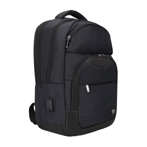 Plm Monza-Usb 17 Siyah Notebook Sırt Çantası - PLM