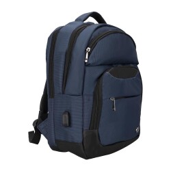 Plm Monza-Usb Lacivert 15.6 Notebook Sırt Çantası - 1