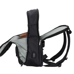 PLM Torino-Usb 15.6 Siyah Notebook Sırt Çantası - 2