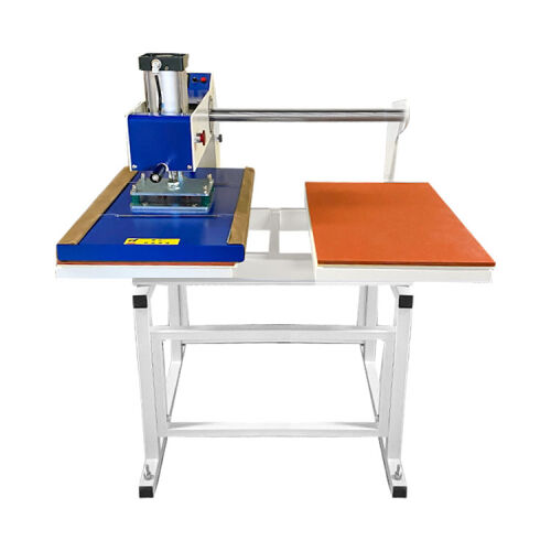 Goldpix Pnömatik Çift Tablalı Otomatik Dikey Düz Isı Transfer Baskı Makinesi - 40x60cm - 1