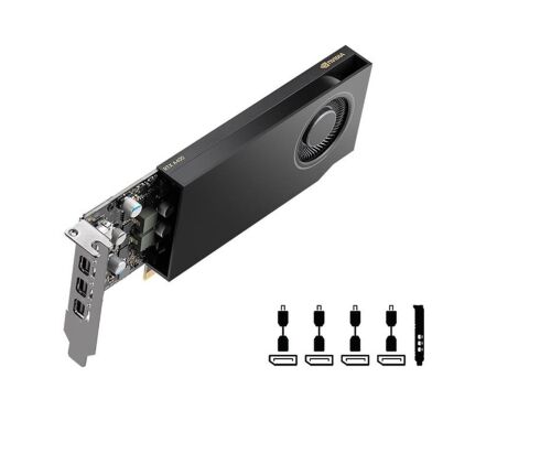 Pny Nvidia RTX A400 VCNRTXA400-PB 64 Bit GDDR6 4 GB Ekran Kartı (Aksesuarsız) - PNY