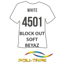 Poli Tape Block Out Soft Beyaz /50 cm x 1 metre - 1
