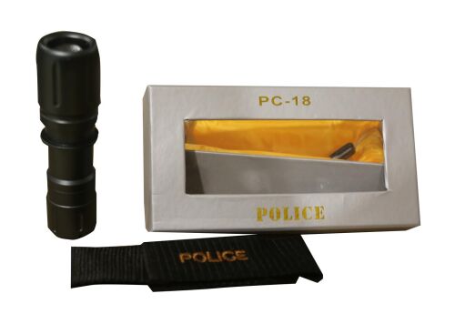 Polıce PC-18 Pilli El Feneri (CREE Led + zoom) ( 3 Tane İnce Kalem Pille Çalışır) - POLICE