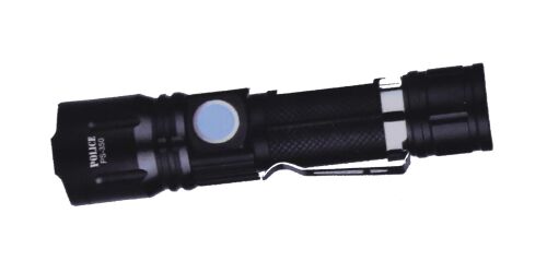Polıce PS-350 Zoom Kırmızı İkaz Işıklı ve Magnet Özellikli Şarjlı El Feneri - 2