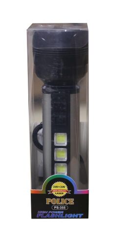 Polıce PS-355 Enerji Göstergeli Şarjlı El Feneri - POLICE
