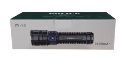 Police PS-53 Zoom, Powerbank Özellikli Şarjlı El Feneri - 1