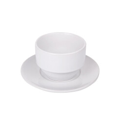 Porselen Kupa Bardak Altlığı - 4'lü Paket - 7