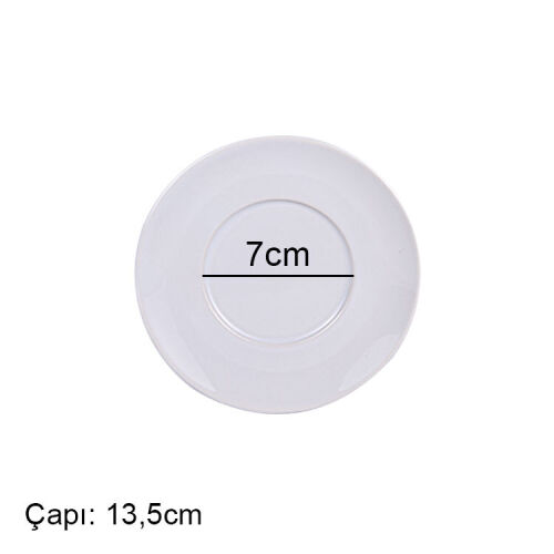 Porselen Kupa Bardak Altlığı - 4'lü Paket - 4