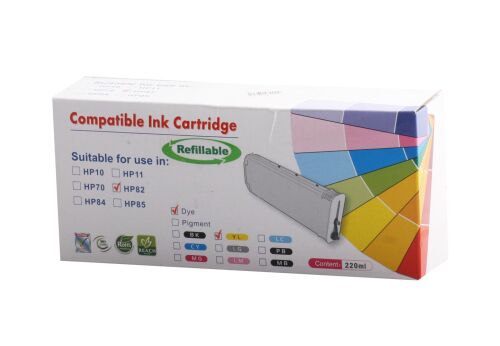 Print-Rite Hp CH568A Yellow Sarı kartuş(82) - PRINT-RITE