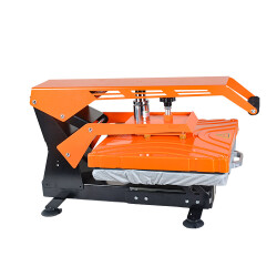 Goldpix Profesyonel Yarı Otomatik Düz Pres Baskı Makinesi - 38x38cm - 5