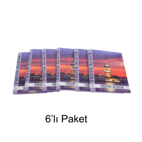 10x15cm Promosyon Fotoğraf Albümü - 6'lı Paket - 3