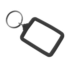 Promosyon Kauçuk Siyah Anahtarlık - 3