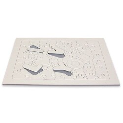 Puzzle Süblimasyon A4 I Love You 51 Parça,Transfer Baskı Puzzle , Yapboz - 3