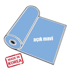 PVC Gök Mavi (Sky Blue) Flex / 51 cm x 1 metre - 2